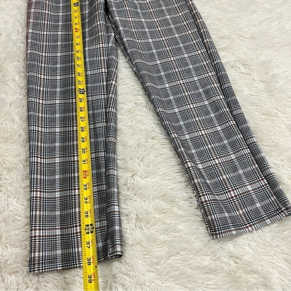 INDERO Houndstooth Stretch Trousers NWT woman’s size L/XL - Picture 2 of 11